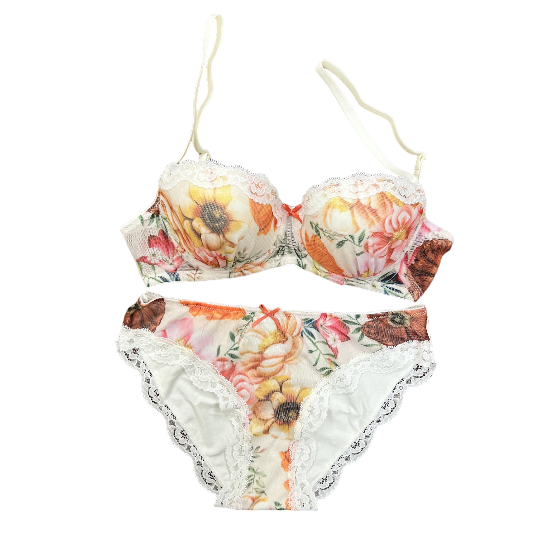 Women's set 4373 Balconette with briefs